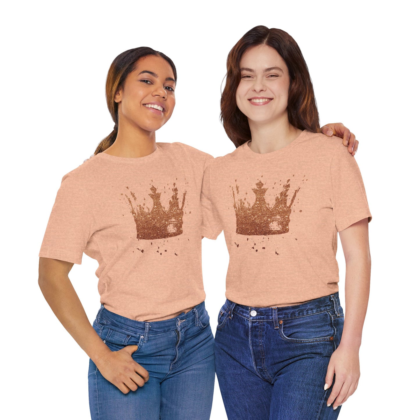 Golden Crown T-Shirt — Vintage Royalty Graphic Tee