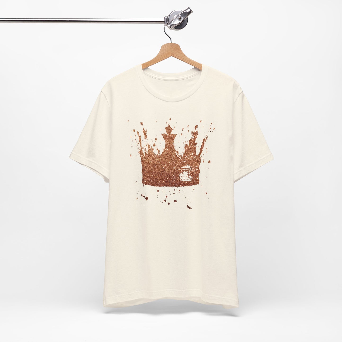 Golden Crown T-Shirt — Vintage Royalty Graphic Tee