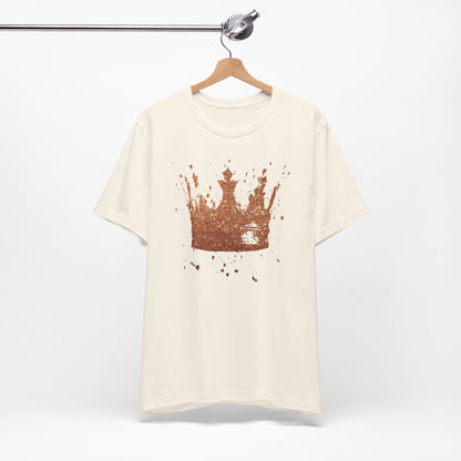 Golden Crown T-Shirt — Vintage Royalty Graphic Tee