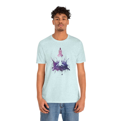 Galaxy Rocket Splash T-Shirt