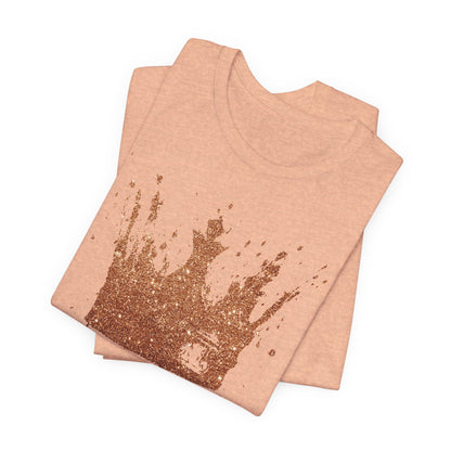 Golden Crown T-Shirt — Vintage Royalty Graphic Tee