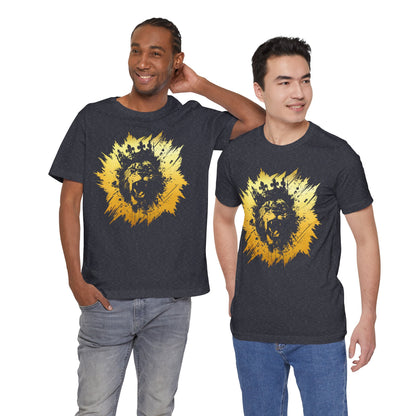 Golden King T-Shirt — Grunge King Graphic Tee