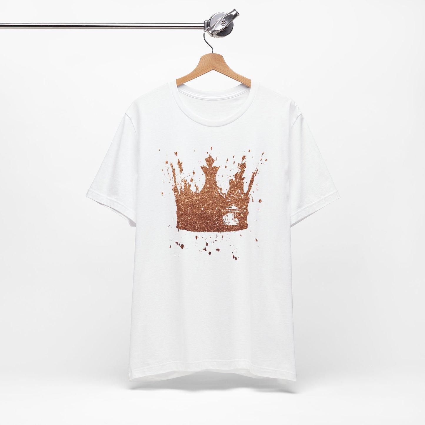 Golden Crown T-Shirt — Vintage Royalty Graphic Tee