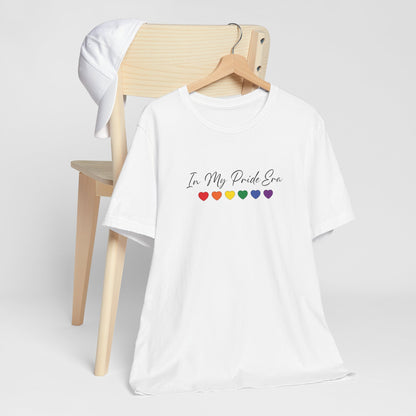 Pride Heart Tee — "In My Pride Era" Rainbow Hearts T-Shirt