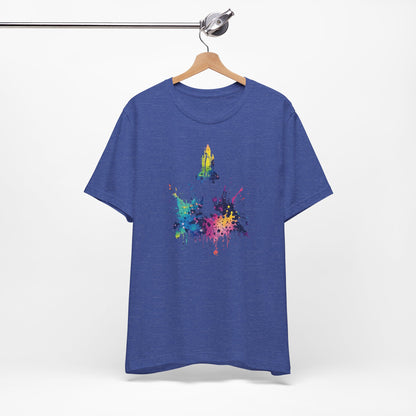 Galaxy Rocket Splash T-Shirt