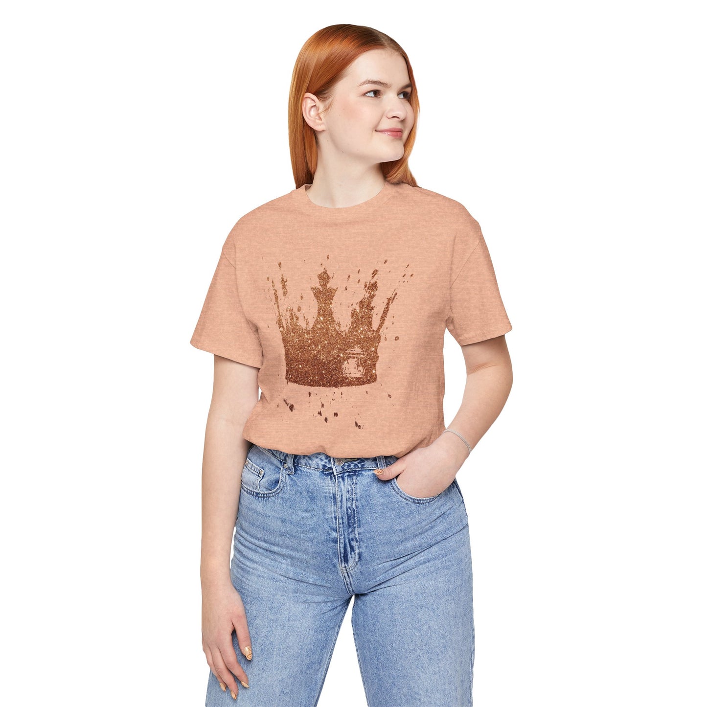 Golden Crown T-Shirt — Vintage Royalty Graphic Tee