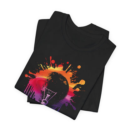 Creative Idea T-Shirt — Colorful Paint Splash Idea Tee