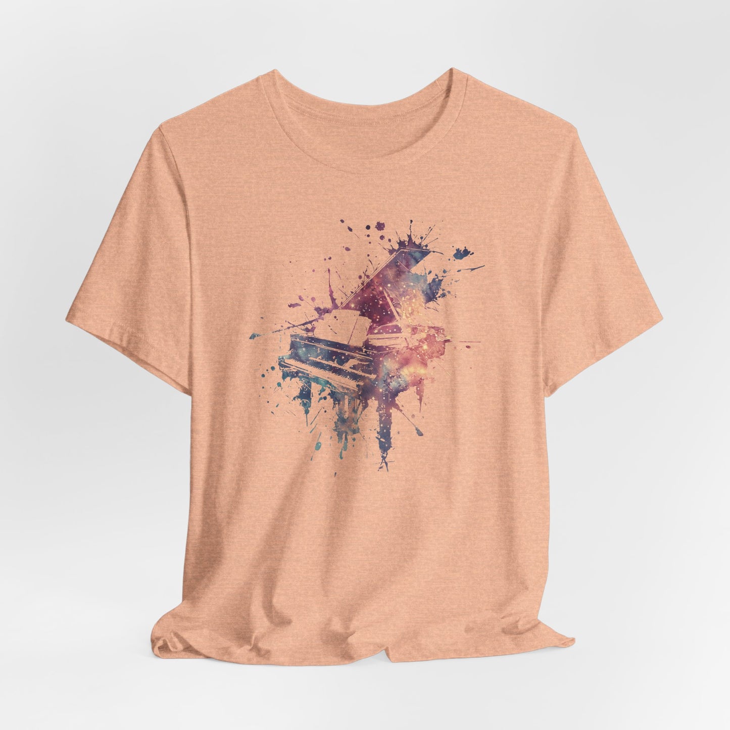 Play me to the Moon T‑Shirt — Colorful Music Lover Tee