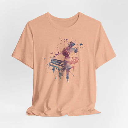 Play me to the Moon T‑Shirt — Colorful Music Lover Tee