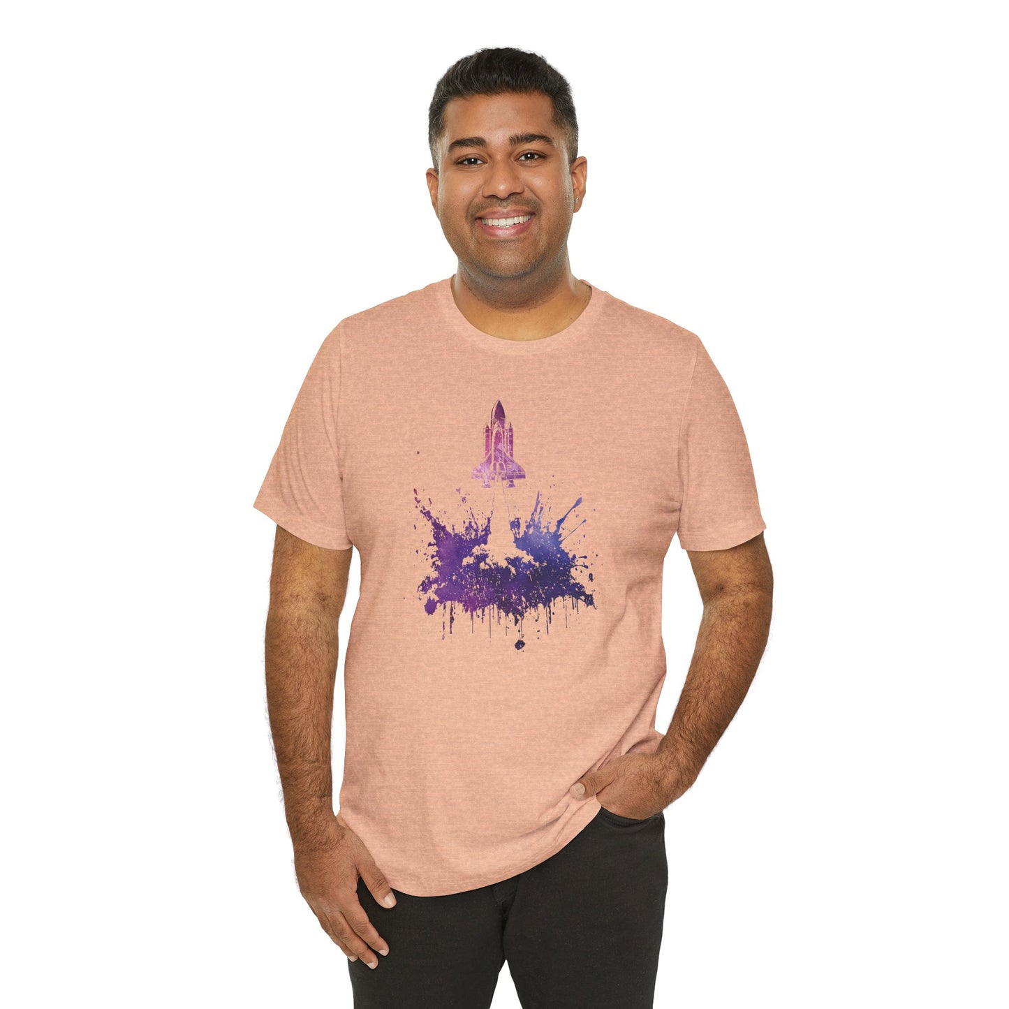 Galaxy Rocket Splash T-Shirt