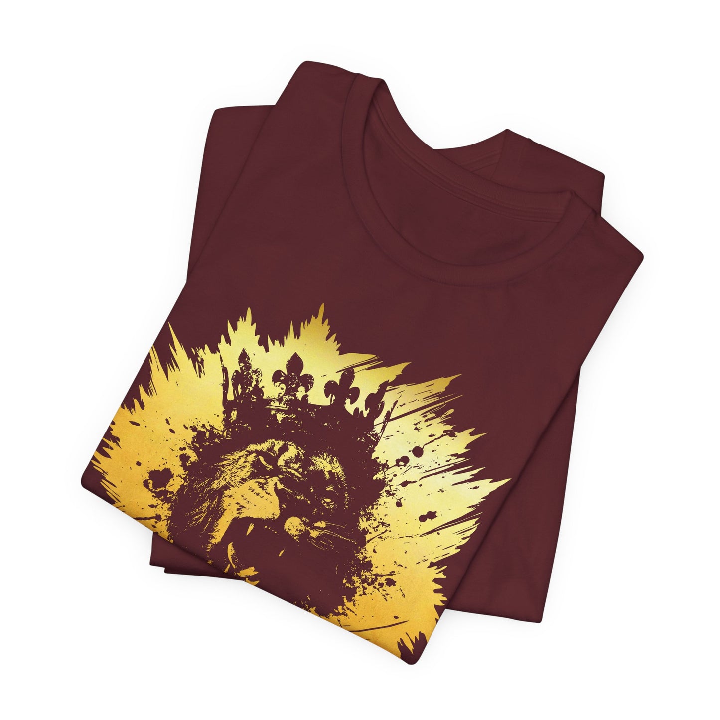 Golden King T-Shirt — Grunge King Graphic Tee