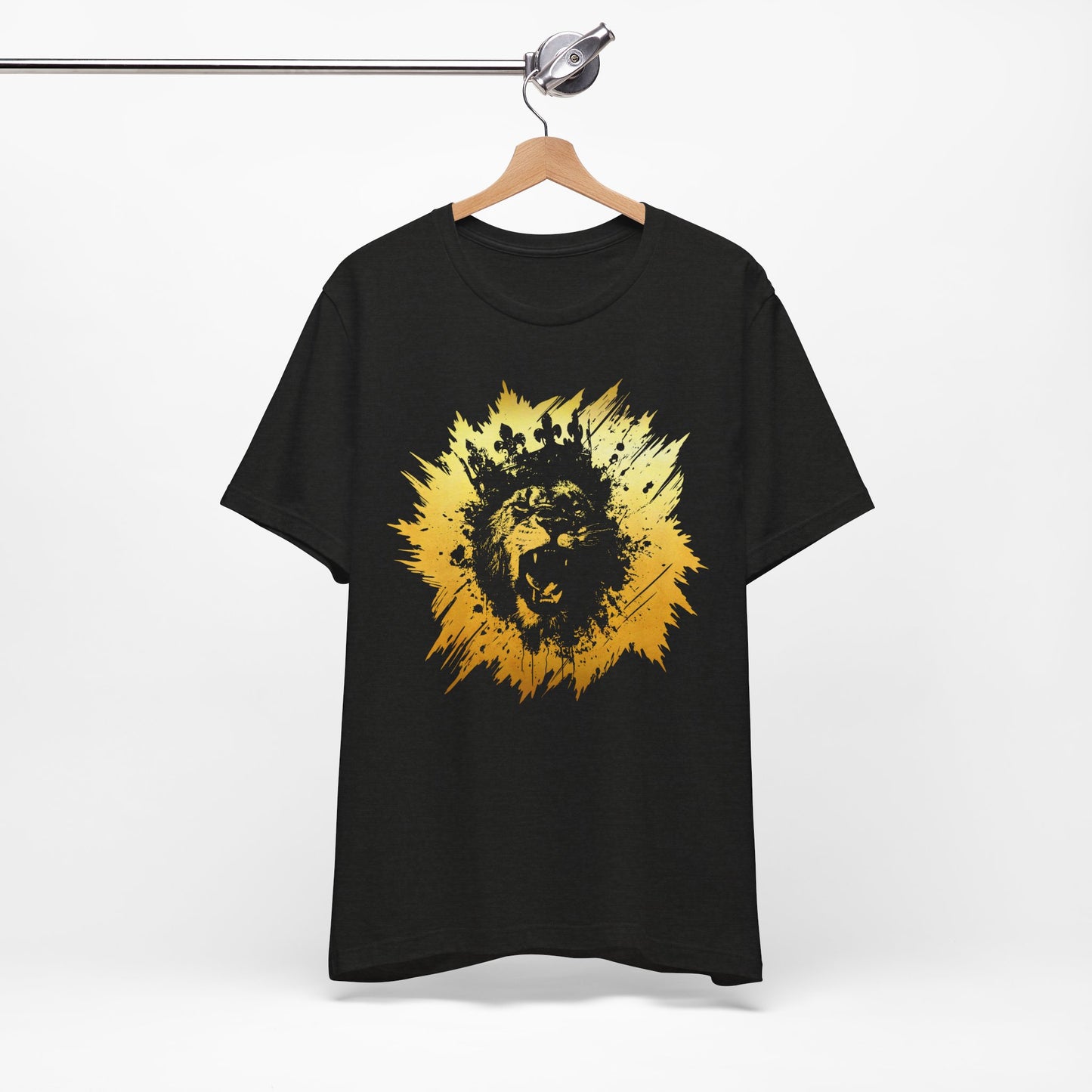 Golden King T-Shirt — Grunge King Graphic Tee