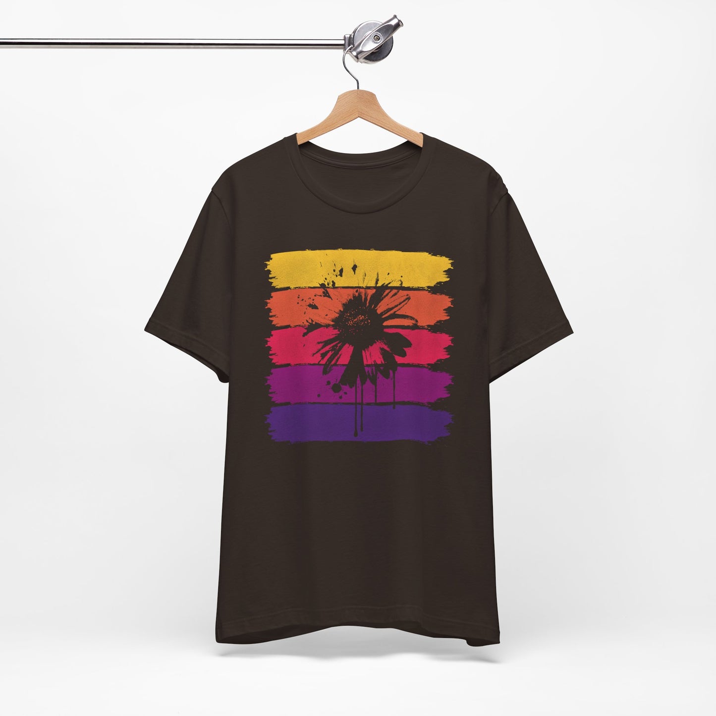 Paint-Splatter Daisy T-Shirt