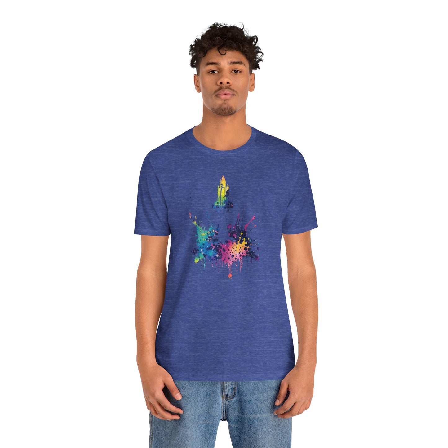 Galaxy Rocket Splash T-Shirt