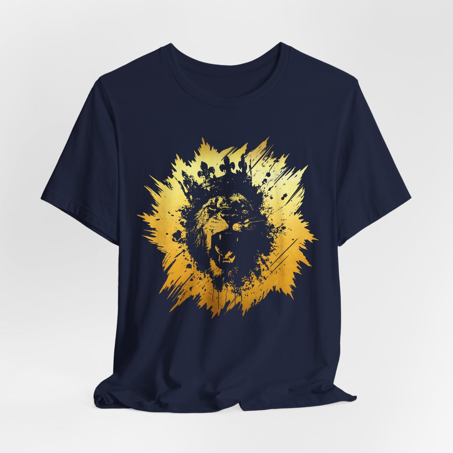 Golden King T-Shirt — Grunge King Graphic Tee