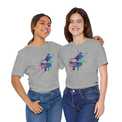 Play me to the Moon T‑Shirt — Colorful Music Lover Tee