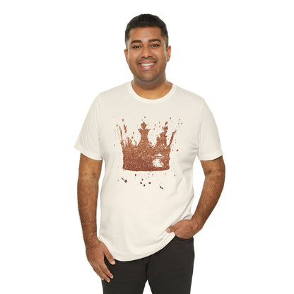 Golden Crown T-Shirt — Vintage Royalty Graphic Tee