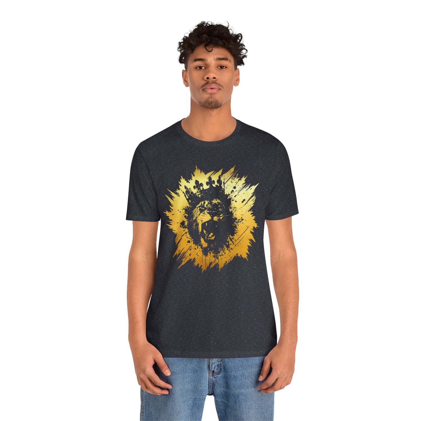 Golden King T-Shirt — Grunge King Graphic Tee