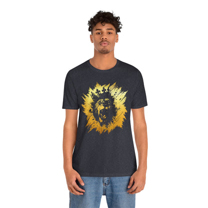 Golden King T-Shirt — Grunge King Graphic Tee