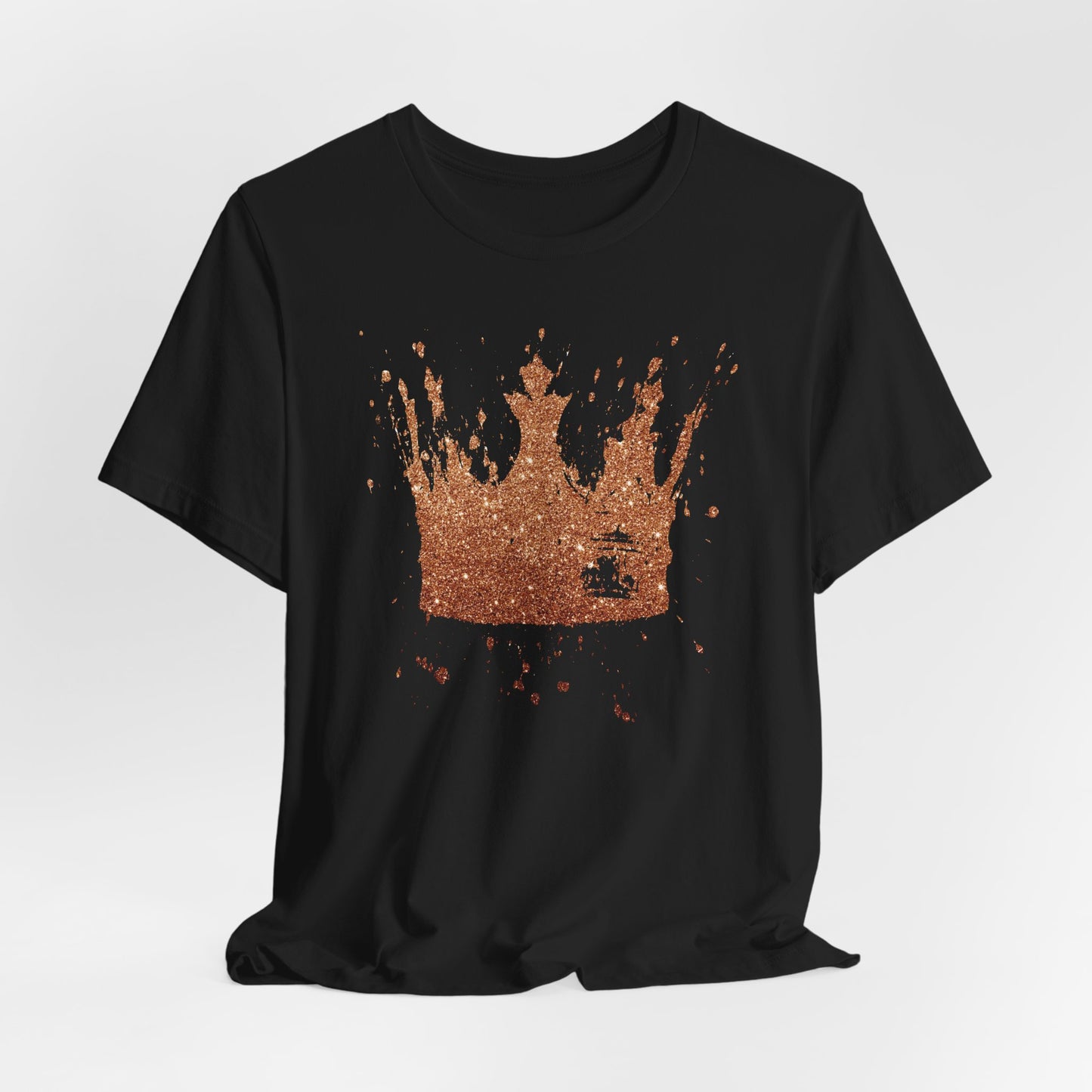 Golden Crown T-Shirt — Vintage Royalty Graphic Tee