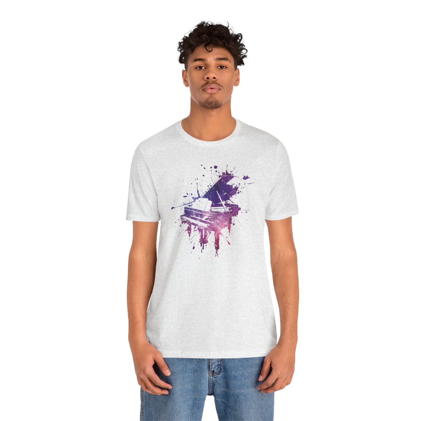 Play me to the Moon T‑Shirt — Colorful Music Lover Tee