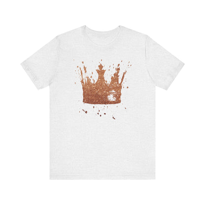Golden Crown T-Shirt — Vintage Royalty Graphic Tee