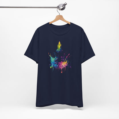 Galaxy Rocket Splash T-Shirt