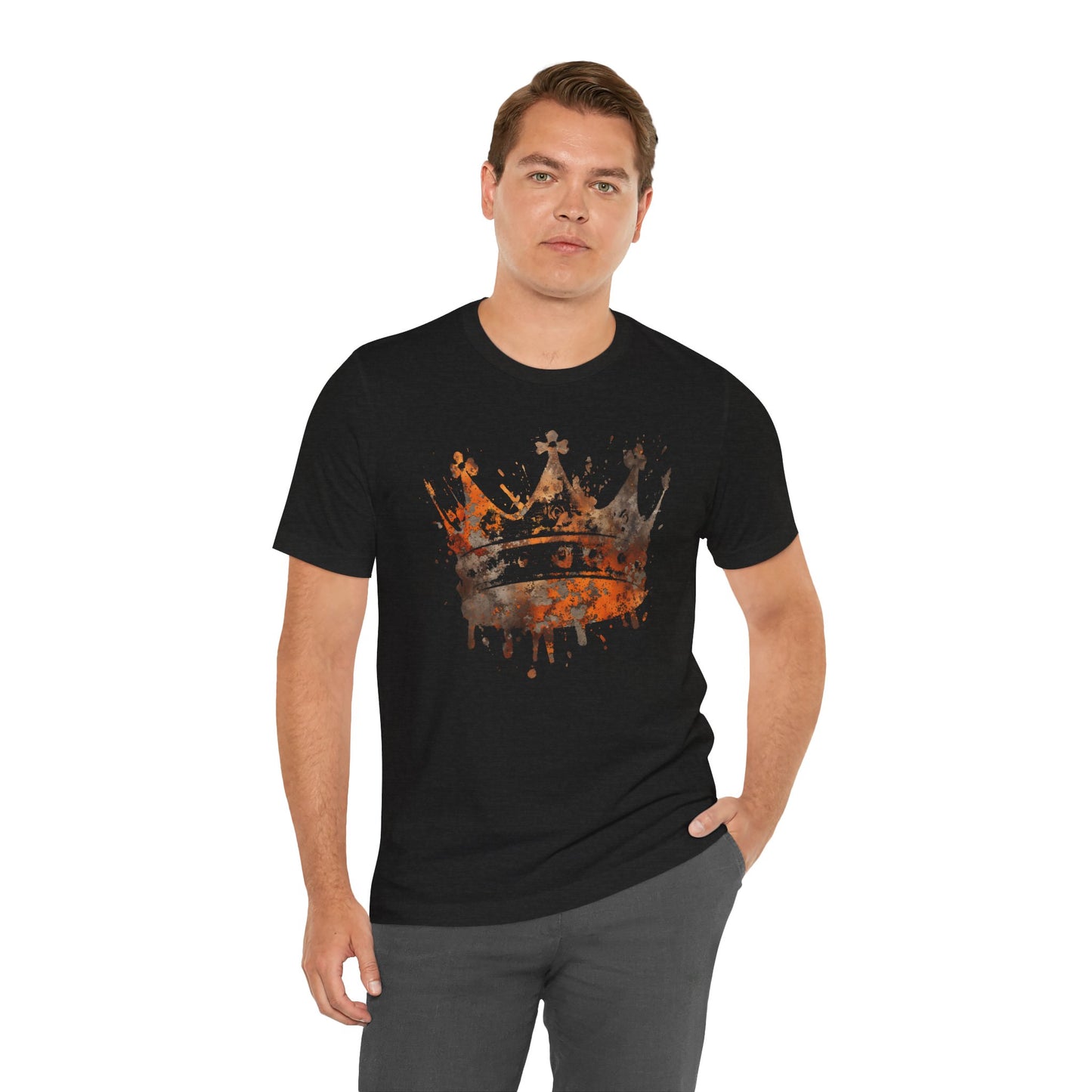Heavy is the Head Tee — Regal Drip Graphic King Crown T-Shirt