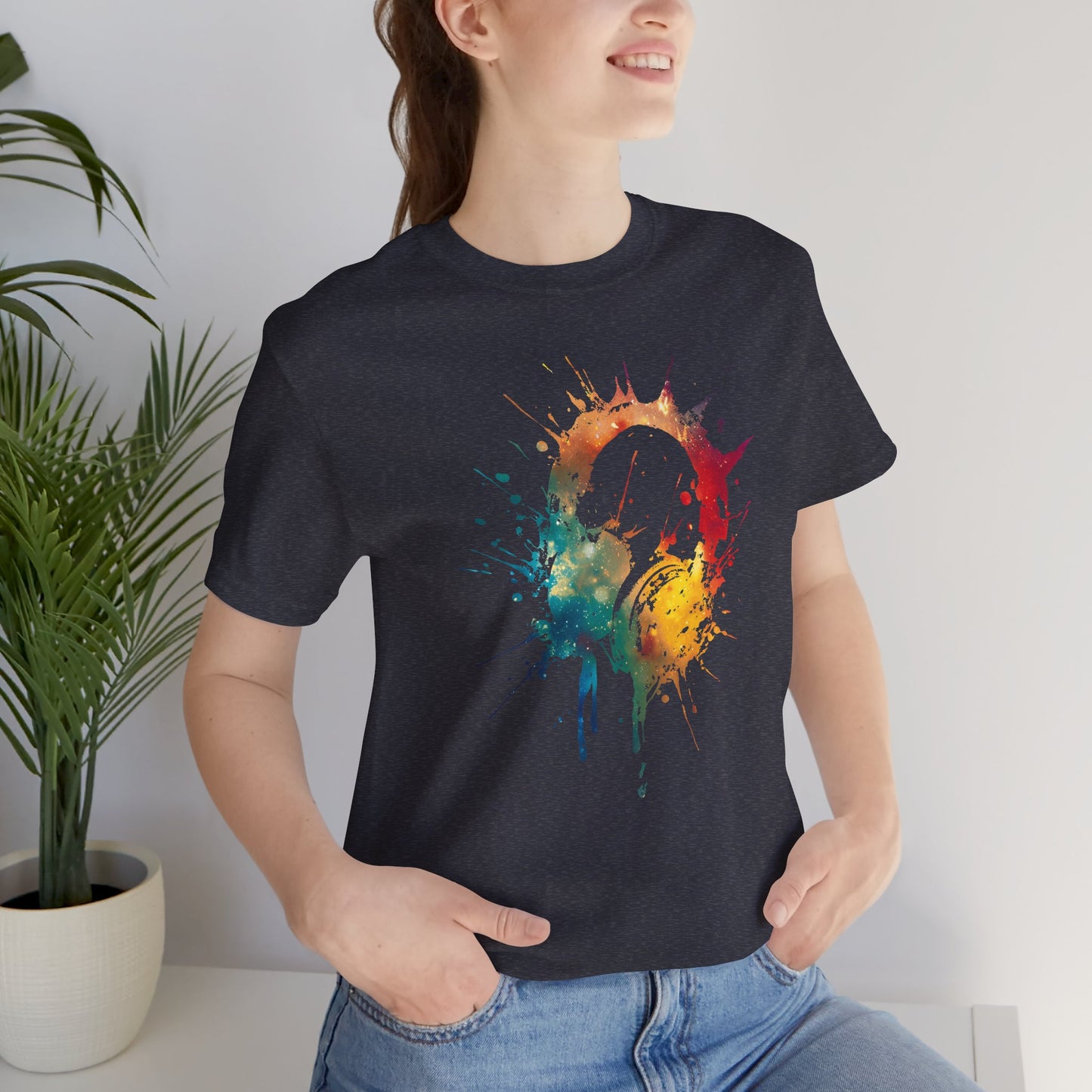 Galaxy Rock T‑Shirt — Colorful Music Lover Tee
