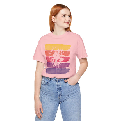 Paint-Splatter Daisy T-Shirt
