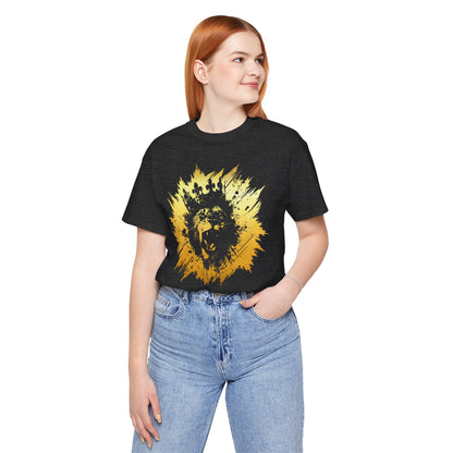 Golden King T-Shirt — Grunge King Graphic Tee