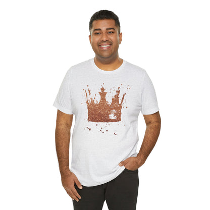 Golden Crown T-Shirt — Vintage Royalty Graphic Tee