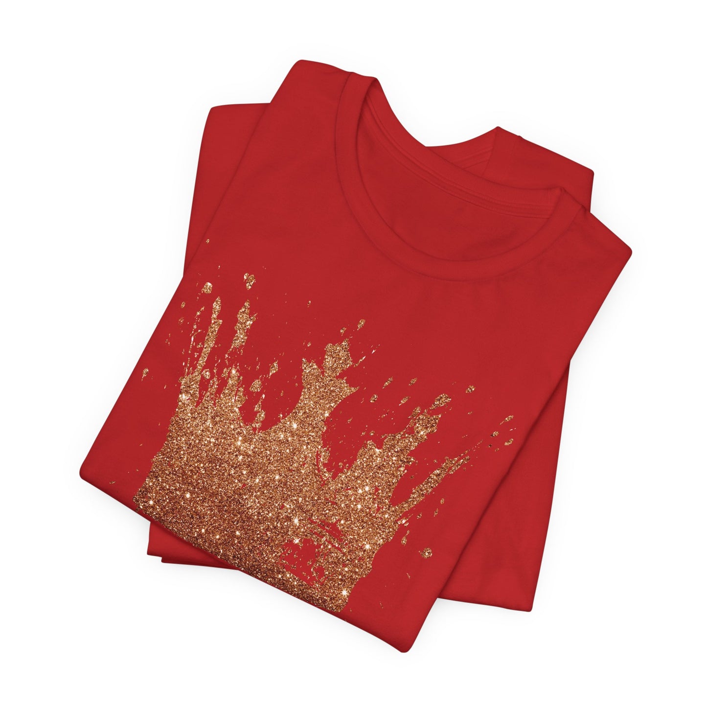 Golden Crown T-Shirt — Vintage Royalty Graphic Tee