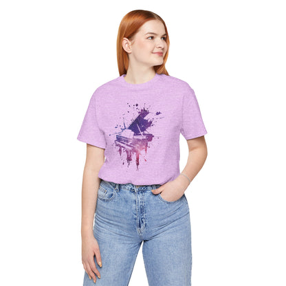 Play me to the Moon T‑Shirt — Colorful Music Lover Tee