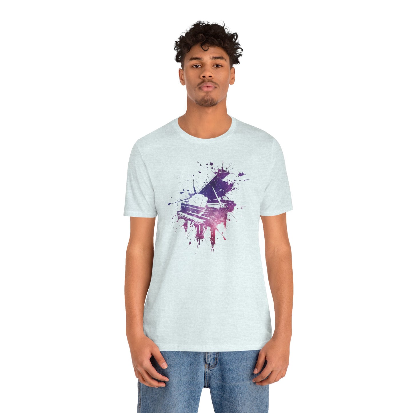 Play me to the Moon T‑Shirt — Colorful Music Lover Tee