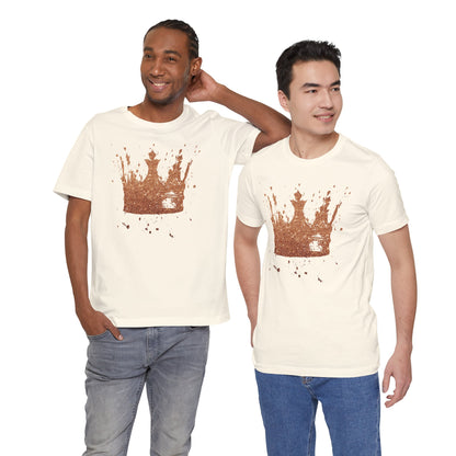 Golden Crown T-Shirt — Vintage Royalty Graphic Tee