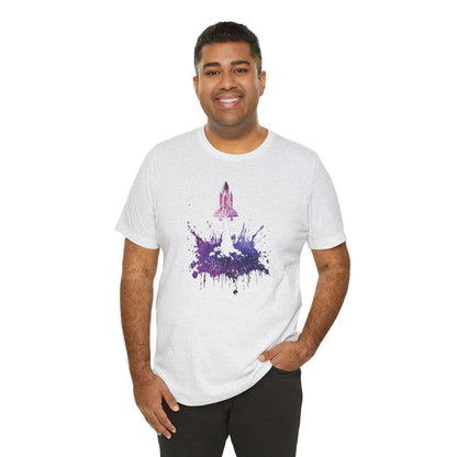 Galaxy Rocket Splash T-Shirt
