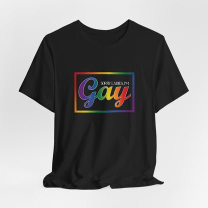 Gay Rainbow Pride Tee — Retro 'Proud to Be Gay' Graphic T-Shirt