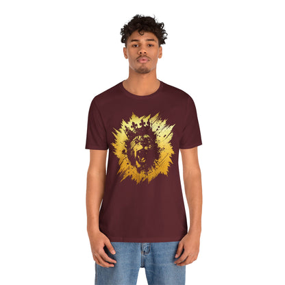 Golden King T-Shirt — Grunge King Graphic Tee