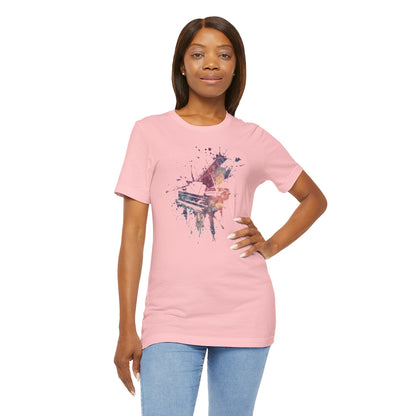 Play me to the Moon T‑Shirt — Colorful Music Lover Tee
