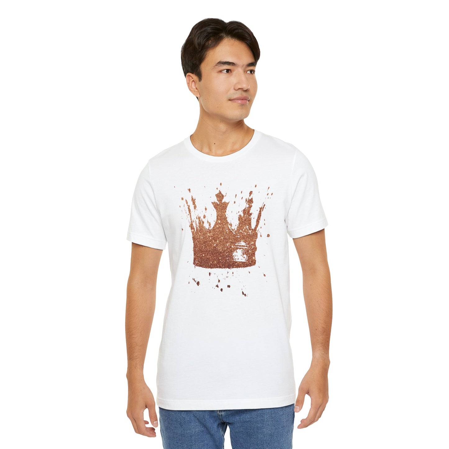 Golden Crown T-Shirt — Vintage Royalty Graphic Tee