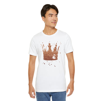 Golden Crown T-Shirt — Vintage Royalty Graphic Tee