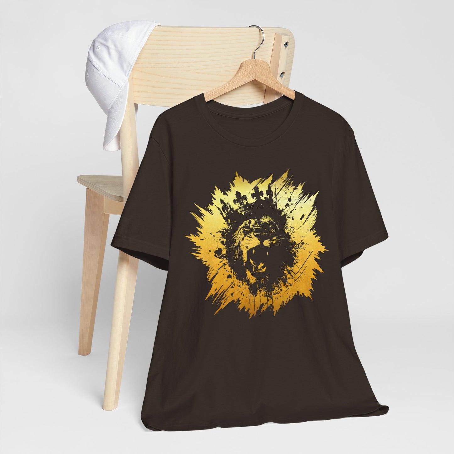 Golden King T-Shirt — Grunge King Graphic Tee
