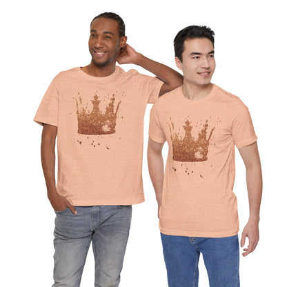 Golden Crown T-Shirt — Vintage Royalty Graphic Tee