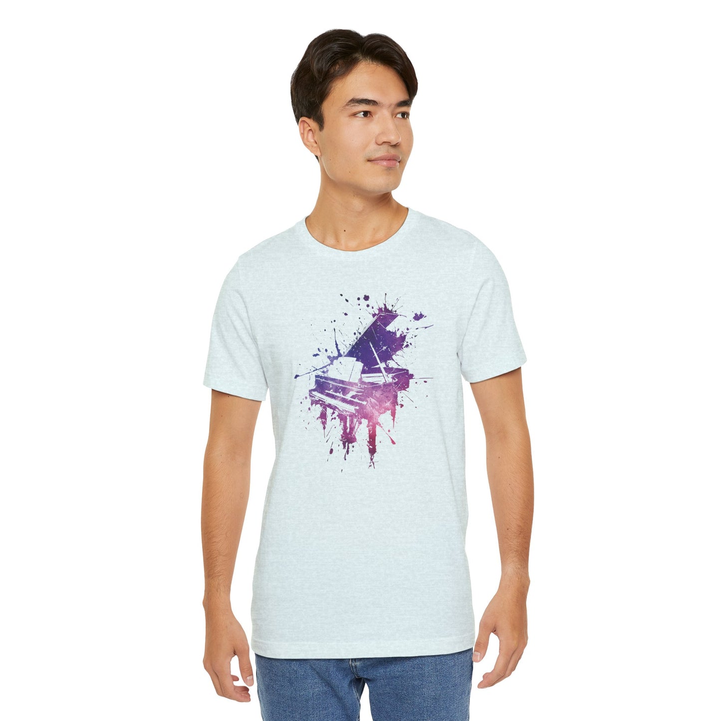 Play me to the Moon T‑Shirt — Colorful Music Lover Tee