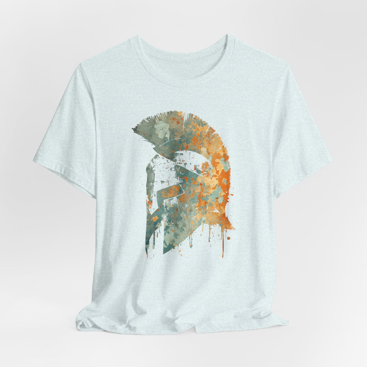 Spartan Helmet T‑Shirt — Rustic Warrior Graphic Tee