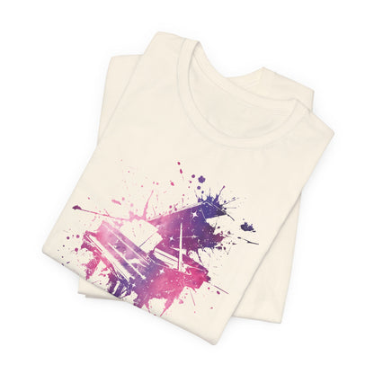 Play me to the Moon T‑Shirt — Colorful Music Lover Tee