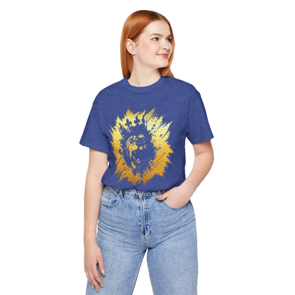 Golden King T-Shirt — Grunge King Graphic Tee