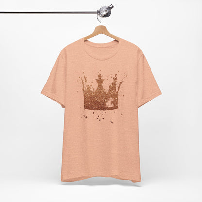 Golden Crown T-Shirt — Vintage Royalty Graphic Tee