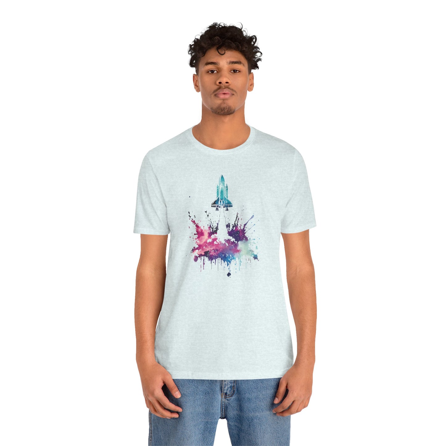 Galaxy Rocket Splash T-Shirt